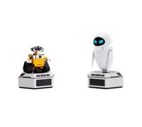 Robosen WALL·E & EVE Mini Robot Collector’s Set - Interactive Disney Pixar Smart Robots with Voice, Lights & Motion | Official Programmable Collectible Toys with Smart Base & Rechargeable Battery