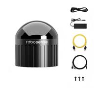 RoboSense Airy Hemispherical Digital LiDAR | The World’s First | 96 Beam | 360° Dome FOV | 60m Range | For Robotics & Automation(Airy+Accessory Kit)