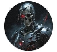 Robot 1000 Pieces Round Puzzles Creative Jigsaw Impossible Hard Difficult Challenging for Adults And Kids Unique Challenge Game 1000pcs (67.5x67.5cm)