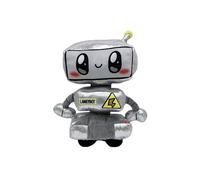 (Robot, 35*28CM) Plush Lankybox Toy Mechanical Toy Robot Fox Helmet With Sound Gift Removable