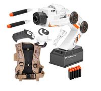 Robot Arm Toy - Inductive Ergonomic Remote Control with, Modern, Durable, Adjustable Vest, Mechanical, Portable for Home Garden Park | Multipurpose Outdoor Indoor Utility Sturdy