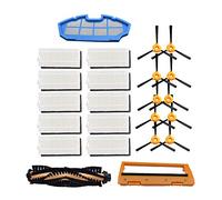 Robot Aspirador/Fit For Conga Excellence Robot Cleaner Parts Side Brush HEPA Filter Kit/Fit For Recambios/Fit For Conga Excellence 990 Sweeping Robot Set (Color : Kit-3)