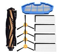Robot Aspirador/Fit For Conga Excellence Robot Cleaner Parts Side Brush HEPA Filter Kit/Fit For Recambios/Fit For Conga Excellence 990 Sweeping Robot Set (Color : Kit-1)