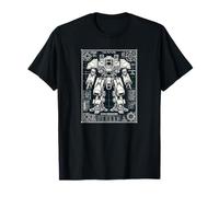 Robot Blueprint Shirt Sci-Fi Mech Design Robot T-Shirt