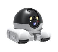 Robot Camera Device - AI Powered Lens | Night Vision View | Wi-Fi Lens | 1080P Wi-Fi | App Controlled Monitor For Child Pet Nursery Apartment Security Travel Vacation