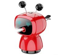 Robot Car Air Freshener Vent Clip, Aroma Diffuser Ornament, Long Lasting Scent, ABS Material, Cute Design for Auto Interior Decoration(fruity)