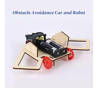 Robot Car Kit | Obstacle Science Robotics Engineering Kit - Hands-On Educational Toys for Homeschool Preschool Elementary Travel Classroom Beginners Kids Students Teens