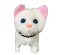 Robot Cat - 160G Soft Plush Animal | Meow Electronic Animal Walking And Barking | Toy For Classroom Entertainment, Sensory Learning And Play Barking Meo Technology