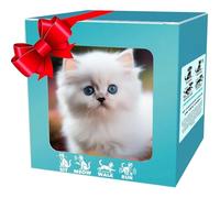 Robot Cat Nico, Robot Puppy That Acts Like a Real Cat, Realistic Robotic AI Pet Cots, Nico Robots cat, Electronic Interactive Stuffed Cogs for Sitting, Barking, Walking and Running C