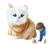 Robot Cat Toy - Funny Interactive Walking Kitty with Meow Sounds | Electronic Robotic Pet Cat for Boys, Portable Mechanical Toys Kitten for School, Talking Machine