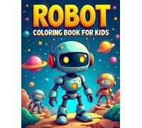 Robot Coloring Book for Kids