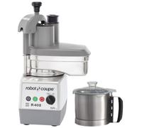 Robot Coupe R402 Food Processor Cutter & Vegetable Slicer With Veg Prep Attachment Variable Speed. 4.5ltr Stainless Ste