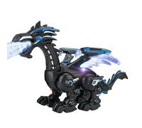 Robot Dinosaur Toys - Learning Activity Dinosaur with Spray & Light Effects, Walking Electronic din0 Toy, Interactive STEM Learning Robot for Kids Boys Girls 3-12 | Birthday Party Home Playroom