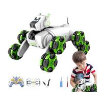 Robot Dog - 10 Inch Smart Pet | ABS Remote Dog - interactive robotic puppy with remote control watch rechargeable battery water dispenser for kids fun play learning gift