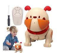 Robot Dog,Educational Musical Dog with Light,Speaking Learning Toy | for Boys Girls Adults Birthday Christmas Easter Home Boredom Relief