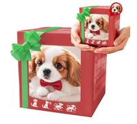 Robot Dog for Adults Interactive Robotic Puppy Toy, My Realistic Robot Puppy Walking, Barking, Tail Wagging for Adults,Pet Lovers Brown