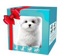 Robot Dog for Adults, KiRobot Dog, Nicoo My Realistic Robot Puppy That Behaves Like a Real Puppy Walks, Barks, Wags Tail