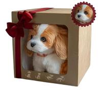 Robot Dog for Adults Realistic Robot Puppy Robotic Dog Nodding, Wagging Its Tail, That Act Like Real Dogs for Parties Style A