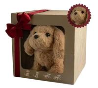 Robot Dog for Adults Realistic Robot Puppy Robotic Dog Nodding, Wagging Its Tail, That Act Like Real Dogs for Parties Style B