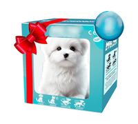 Robot Dog for Kids, 2025 New AI Robotic Dog, Nicoo - My Realistic Robot Puppy That Acts Like a Real Puppy - Walking, Barking, Tail Wagging, Suitable for Children Under The Age of 5(Without a battery)