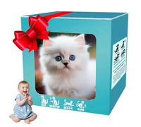 Robot Dog for Kids, 2025 Robot Dog, My Realistic Robot Puppy That Acts Like a Real Puppy for Walking, Barking, Creative Animal Plush Toy E