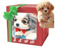 Robot Dog for Kids, 2025 Robot Dog, My Realistic Robot Puppy That Acts Like a Real Puppy - Walking, Barking, Tail Wagging, Suitable for Children Under The Age of 5 D