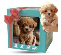 Robot Dog for Kids, 2025 Robot Dog, My Realistic Robot Puppy That Acts Like a Real Puppy - Walking, Barking, Tail Wagging, Suitable for Children Under The Age of 5 A