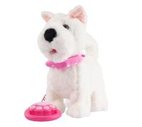 Robot Dog - Intelligent and Realistic Plush Animal | Artificial Intelligence Robot Dog with Touch Detection, Realistic and Imitation Sound for Girls Boys Christmas Birthday