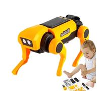 Robot Dog Kit - Dog Robot Building Kit, Programmable Assembly Toy, Solar Energy Robotics Kits, Intelligent Robotic Dog Toys, Experiment Kits S