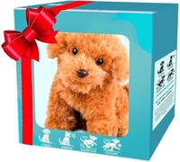 Robot Dog, My Realistic Robotic Puppy, Interactive Robotic Puppy Toy with Realistic Walking, Barking, Sitting & Running, Electronic Pet Gift for Kids Adults (D)