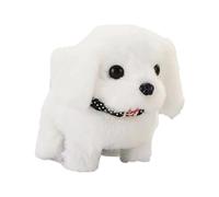 Robot Dog Plance - Interactive Foot Toy - Plush Barking Pet | Cute Robot with a Restless Tail, Walking to Talk Plush Dog for 3+, Pelu
