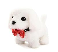 Robot Dog - Plush Electronic Components 18.5x12.5x13.5cm | Jumping Puppy | Robotic Puppy Toy With Interactive Movement, Realistic Actions, Playful Response, Entertainment And Learning Experience For K