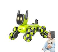 Robot Dog - Realistic Robot Puppy | Electric Creative Dance Robots 8 Wheels | Electronic Dog Toy For Kids, Interactive Play, Learning, And Entertainment At Home Or School