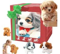 Robot Dog - Realistic Robotic Puppy That Walks, Barks & Wags Tail, Interactive Ai Pet Dog Toy for Kids & Adults, Nico Electronic Puppy Dogs That Acts like (C)