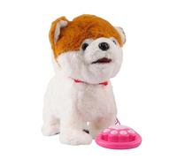 Robot Dog - Realistic Stuffed Interactive Toy | Touch Sensing Robot Dog That Acts Like Real with Sounds Mimic | For Kids Boys Girls - Birthday Christmas Easter Gift Play Companion for Children