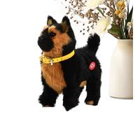 Robot Dog Toy - 8.66 x 7.87 x 3.94 inches, Electronic Animal, Barking, Walking, Nods, Tailing Tail, Realistic Puppy, Artificial Dog For Christmas, Birthday Gifts For