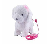 Robot Dog Toy | Interactive Plush Walking with Music,Realistic Toy Dogs That Walk and Bark - for Playing Learning Companion Birthday Party Indoor Outdoor Home Decor