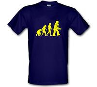ROBOT EVOLUTION BIG BANG THEORY Evolution of Man Gamer Gildan Heavy Cotton Children's t-shirt. AGES from 5-15 years