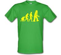 ROBOT EVOLUTION BIG BANG THEORY Evolution of Man Gamer Gildan Heavy Cotton Children's t-shirt. AGES from 5-15 years