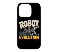 Robot Evolution Funny Robotics Humor Case for iPhone 14 Pro