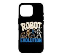 Robot Evolution Robotics Coder Humor Automation Nerd Case for iPhone 16 Pro