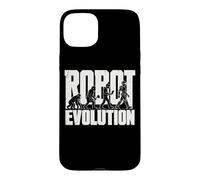 Robot Evolution Robotics Fan Coder Humor Case for iPhone 15 Plus