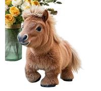 Robot Horse Toy - Adorable Plush Robot, Smart Interactive Animal, Electronic Simulation Play Pet, Soft Companion Toy Friend | for Children Kids Boys Girls Birthday Celebration Party Bedroom Playroom N