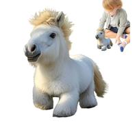 Robot Horse Toy for - Electric Interactive Simulation Cute Intelligent Horse Plush Toy | Educational Robotic Animal, Soft Electronic Plush Companion