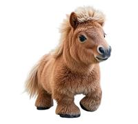 Robot Horse Toy - Interactive Smart Horse | Lightweight Cute Plush Electric Interactive Simulation Smart Horse, Electronic Plush Companion, Soft Robot Pet for Boys, Girls, Birthday