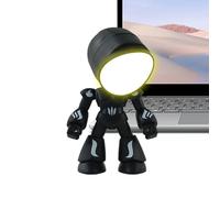 Robot Lamp | Cartoon LED Night Light,Robot Sculpture | for Emotional Companion Bedroom Reading Learning Valentine's Day Easter Holiday