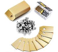 Robot Lawn Mower Blade, 30 Universal Replacement Blades Replacement Knife Suitable for All Husqvarna Automower, Gardena, Yardforce Robotic Lawn Mowers