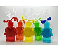 Robot Man Soap - Stocking Fillers/Gifts Boy Girl - Vegan (Red - Strawberry.)