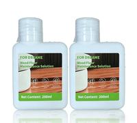 Robot Mop Wood Floor Care Solution, 200ml x 2 Bottles, Nourishing Protective Cleaner, Compatible with Dreame X50/X40/X30/H14/H12 Pro Low Foam Formula