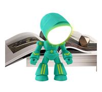 Robot Night Light - Kid's Robot Toy | LED Desktop Lantern, Rechargeable Remote Control, with Projector Night Light for Kids,Gesture Sensor, Music, 6 Year Old Boys Girls & Boys Present